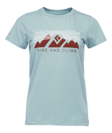 BLACK DIAMOND - W RISE AND CLIMB SS TEE