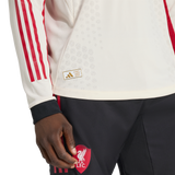 ADIDAS - Liverpool Fc 25/26 Away Authentic Jersey Longsleeve - Uomo - Black - image 8
