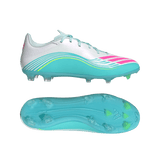 ADIDAS - F50 Messi League Firm Ground /Multi Ground Football Boots - White - image 10