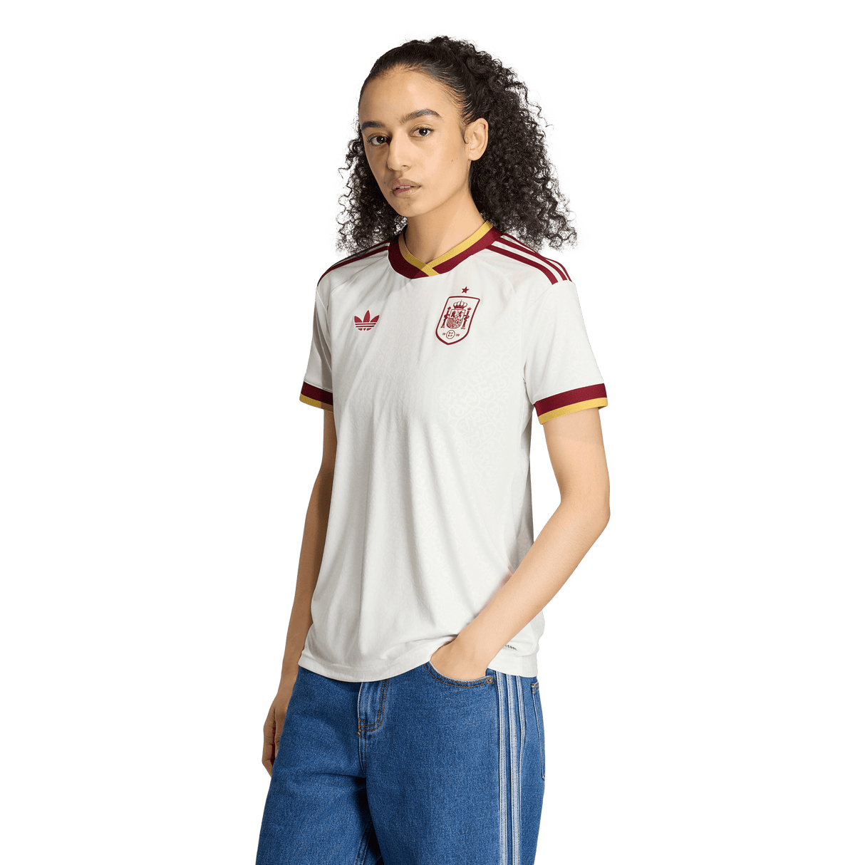 ADIDAS - Spain 26 Away Jersey - Donna - White - image 3