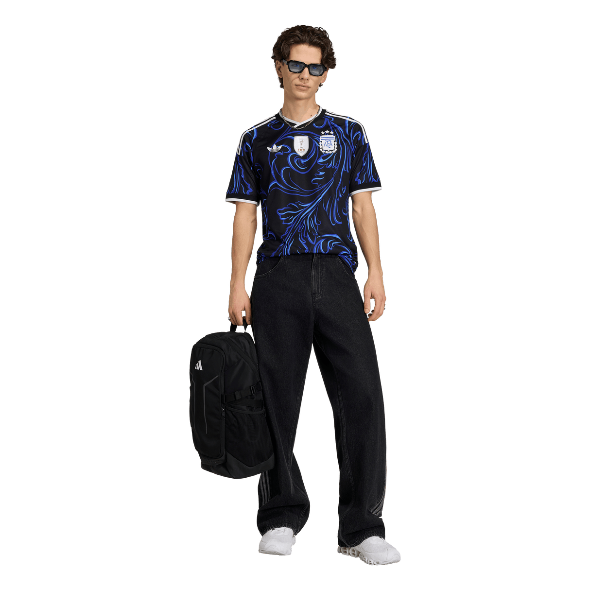 ADIDAS - Argentina 26 Away Jersey - Uomo - Black - image 5