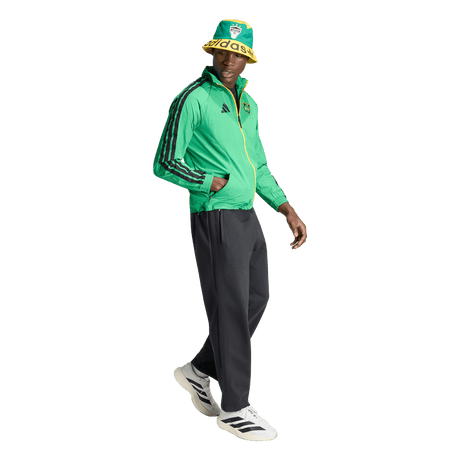 ADIDAS - Giacca Anthem Home Giamaica X Bob Marley - Uomo - Green - image 4