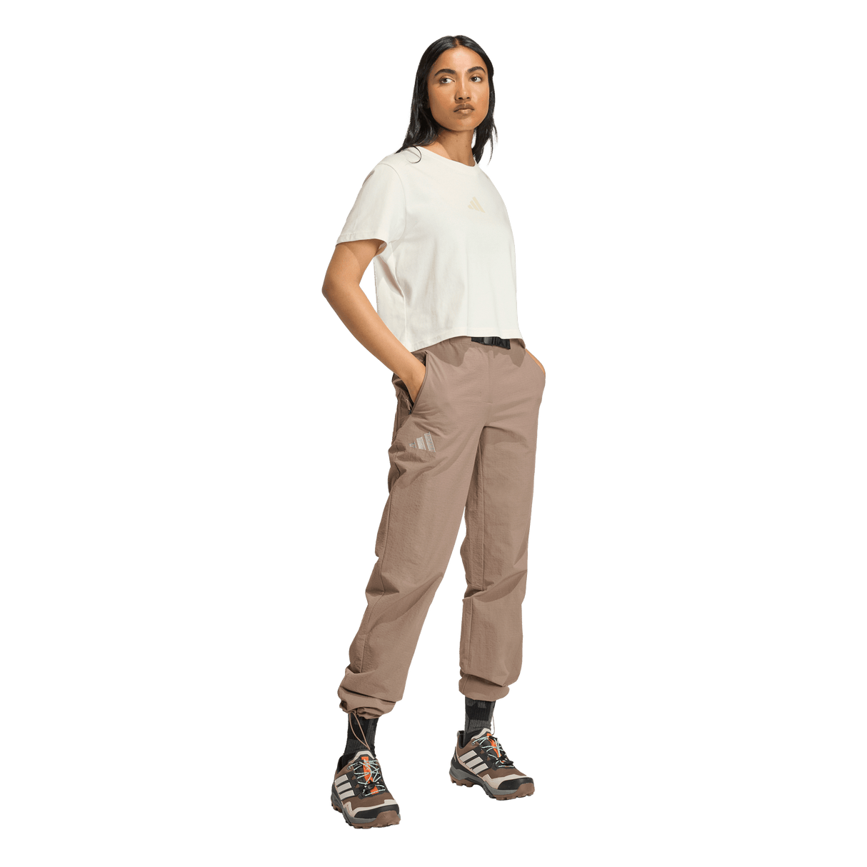 ADIDAS - Pantaloni TERREX Xperior Clima365 - Donna - Brown - image 4