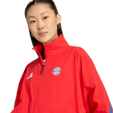 ADIDAS - Fc Bayern Z.N.E. Anthem Jacket - Donna - Red - image 5