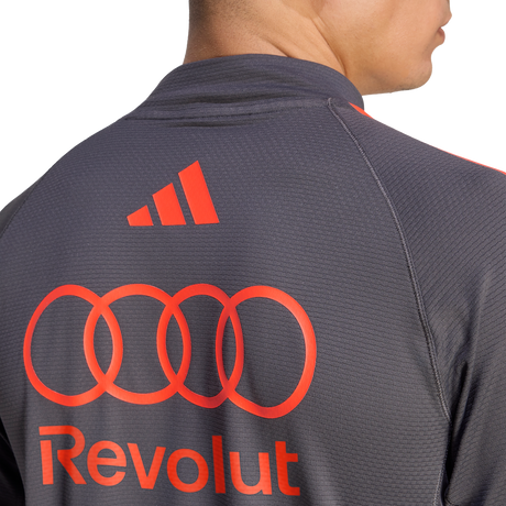ADIDAS - Audi Revolut Formula One Team 2026 Mechanics 1/4 Zip - Uomo - Black - image 6