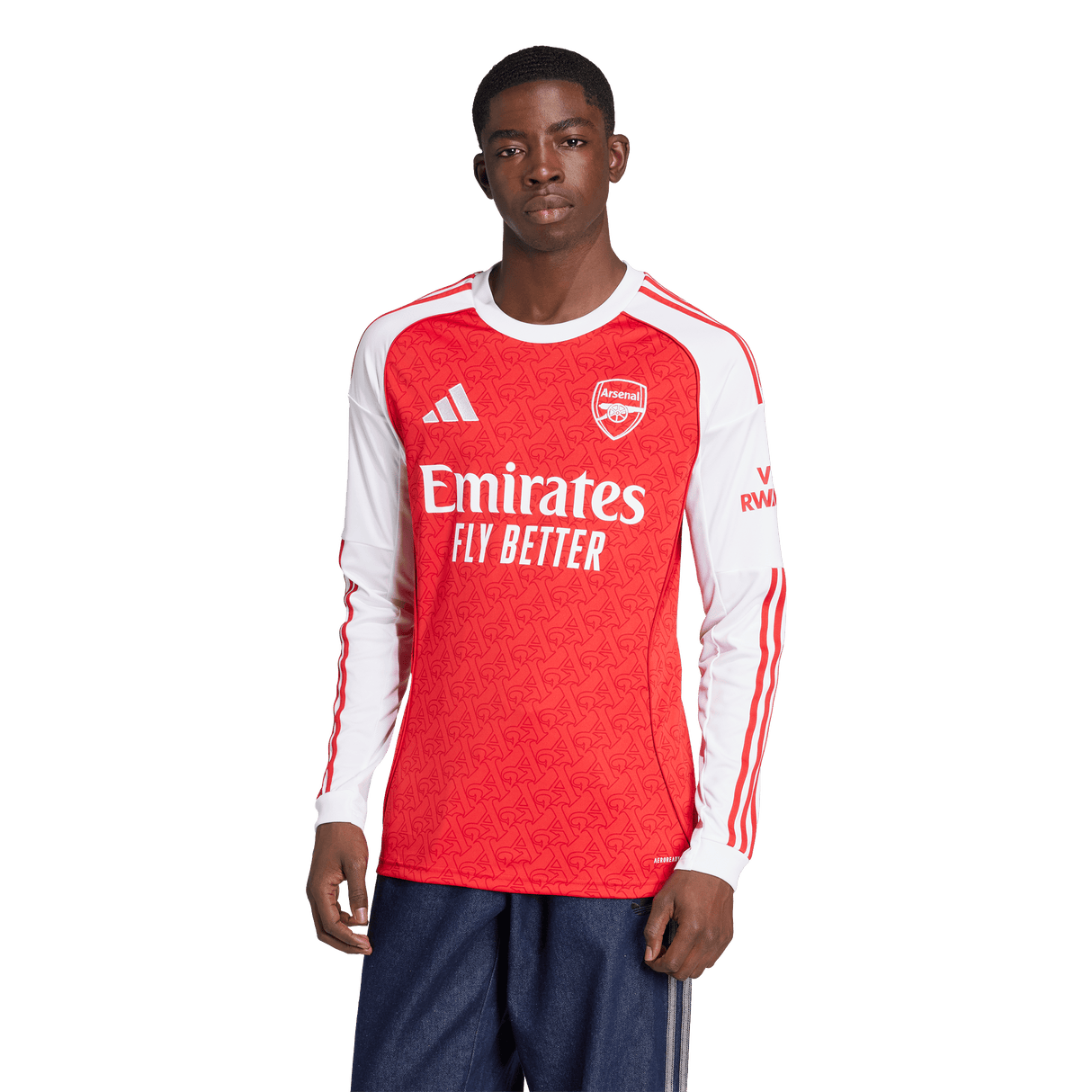 ADIDAS - Maglia Home 25/26 Long Sleeve Arsenal Fc - Uomo - Red - image 3