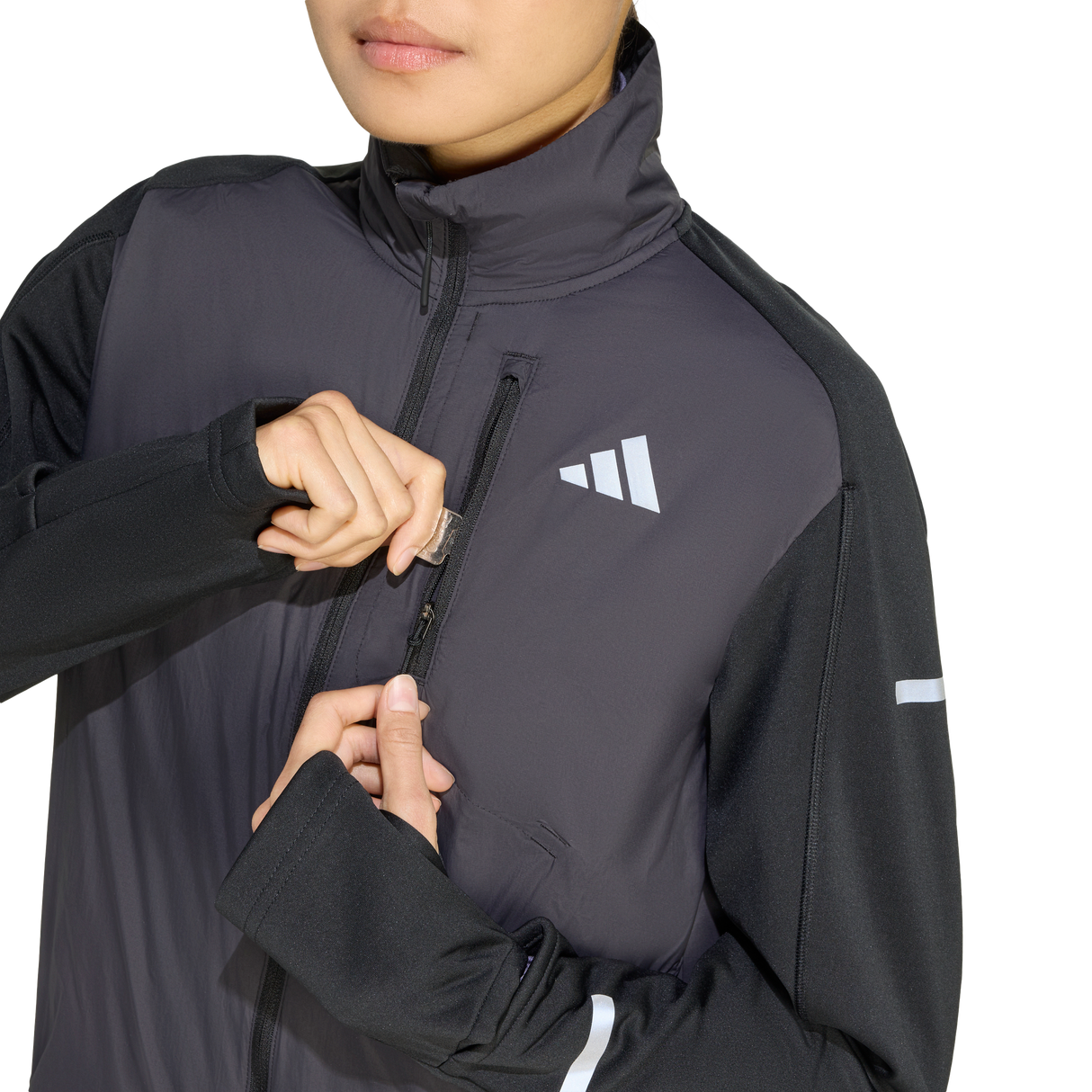 ADIDAS - Adi365 Running Warm Jacket - Donna - Black - image 6