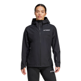 ADIDAS - TERREX Multi 2.5 Layer RAIN.RDY Jacket - Donna - Black - image 2