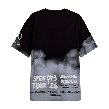 ADIDAS - Y-3 Mercedes - Amg Petronas Formula 1 Team Tour Short Sleeve Tee - Black - image 9