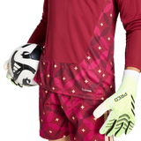 ADIDAS - Italia 26 Maglia Home Goalkeeper Long Sleeve - Uomo - Burgundy - image 7