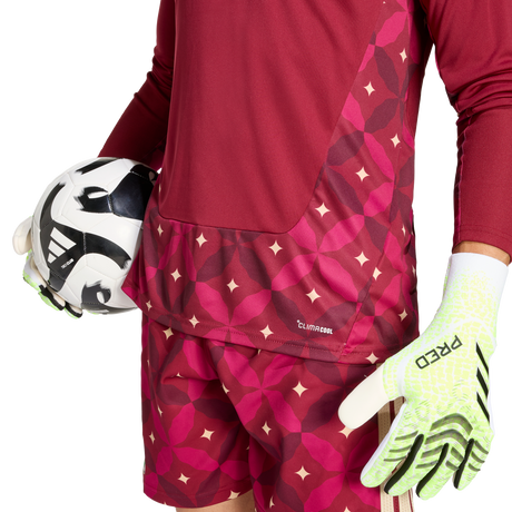 ADIDAS - Italia 26 Maglia Home Goalkeeper Long Sleeve - Uomo - Burgundy - image 7