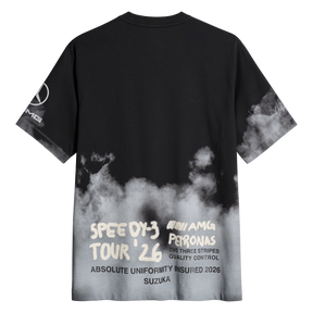 ADIDAS - Y-3 Mercedes - Amg Petronas Formula 1 Team Tour Short Sleeve Tee - Black - image 10