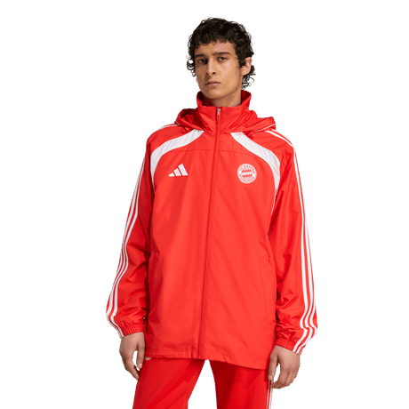 ADIDAS - Fc Bayern Munich Ubp Windbreaker - Uomo - Red - image 1