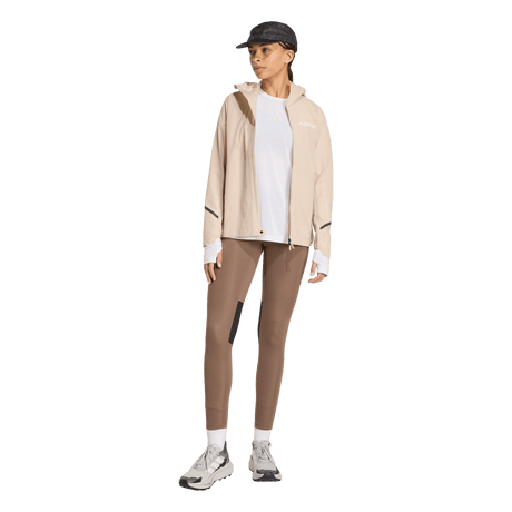 ADIDAS - Giacca TERREX Xperior 2.5 Layer Light CLIMAPROOF - Donna - Brown - image 5