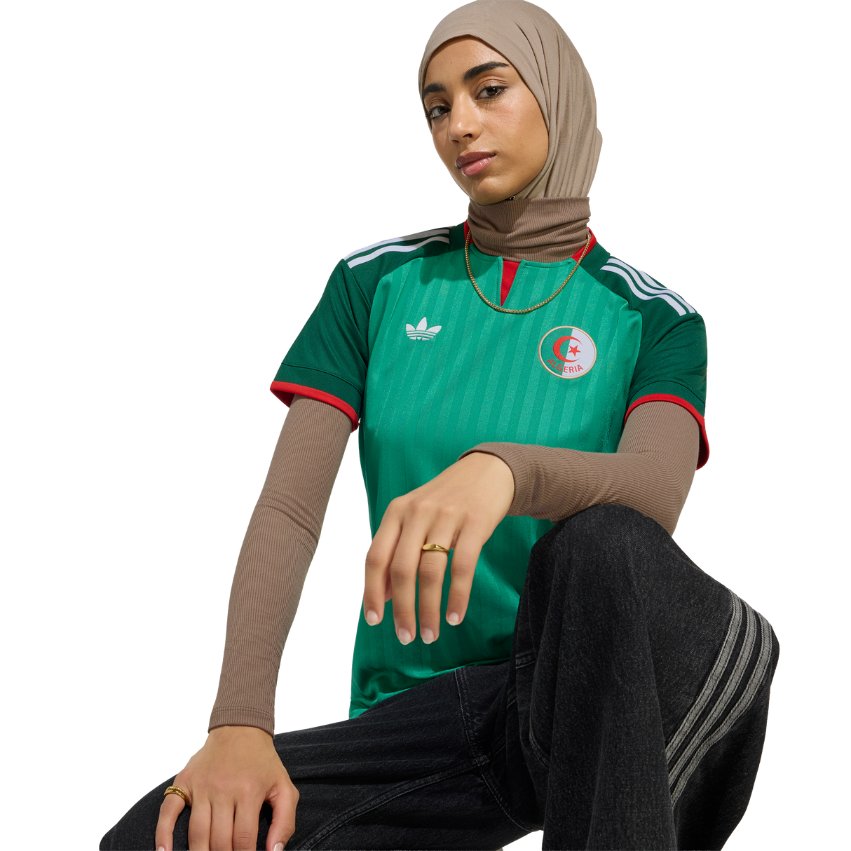 ADIDAS - Algeria 26 Away Jersey - Donna - Black - image 7