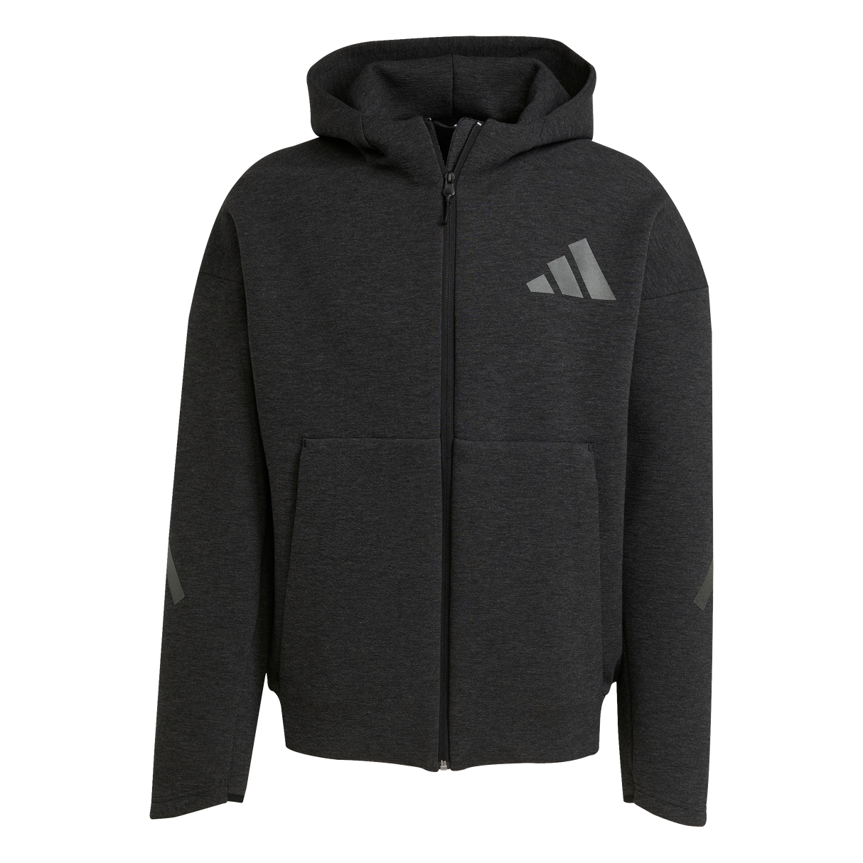 ADIDAS - Z.N.E. Adidas Felpa Con Cappuccio Premium A Zip Intera - Uomo - Black - image 1
