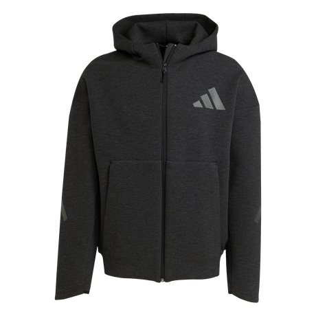 ADIDAS - Z.N.E. Adidas Felpa Con Cappuccio Premium A Zip Intera - Uomo - Black - image 1