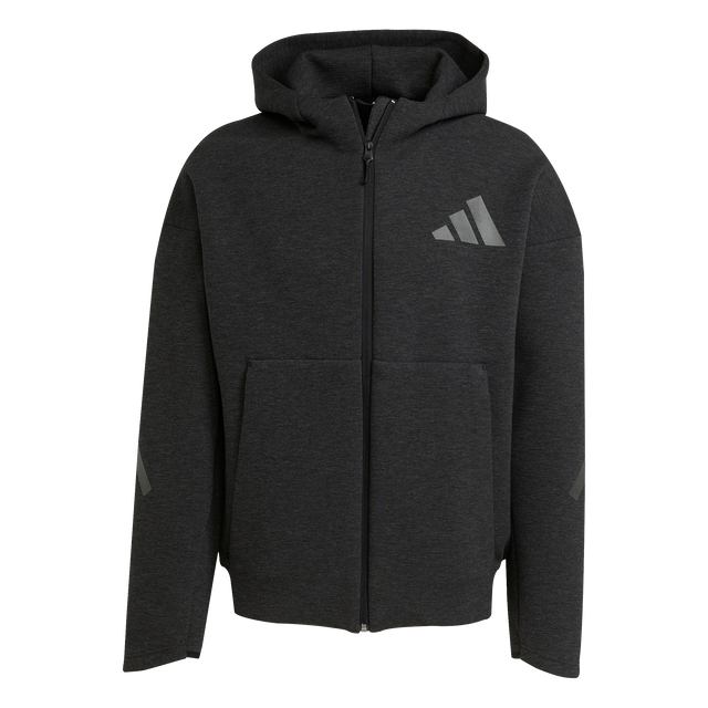 ADIDAS - Z.N.E. Adidas Felpa Con Cappuccio Premium A Zip Intera - Uomo - Black - image 1