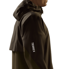 ADIDAS - Parka Antipioggia CLIMAPROOF TERREX Multi 2 Strati - Uomo - Green - image 7
