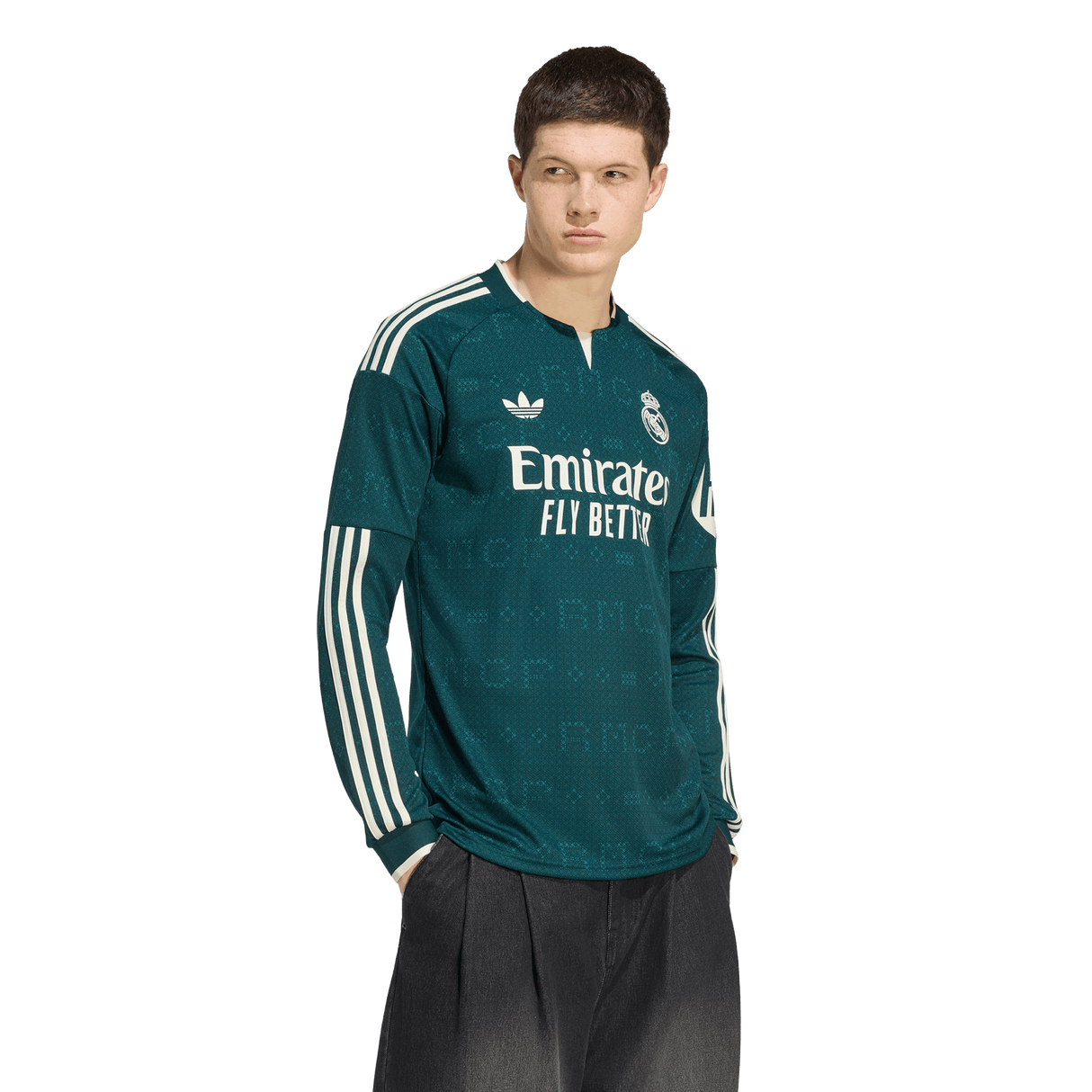 ADIDAS - Real Madrid 26/27 Away Jersey Long Sleeve - Uomo - Blue - image 3