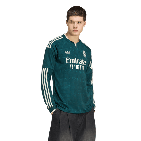 ADIDAS - Real Madrid 26/27 Away Jersey Long Sleeve - Uomo - Blue - image 3