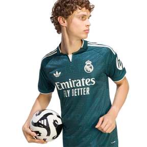 ADIDAS - Real Madrid 26/27 Away Authentic Jersey - Uomo - Blue - image 7