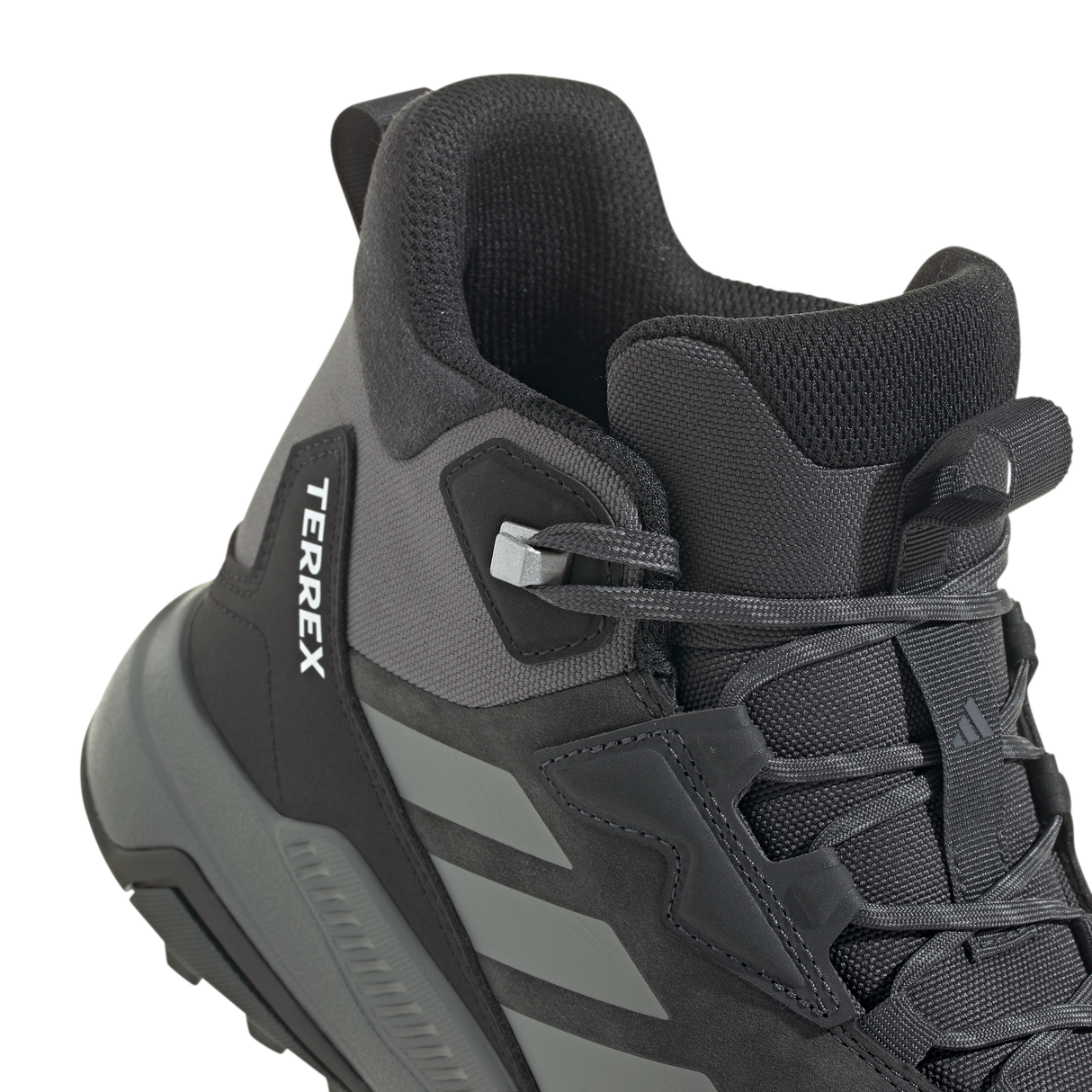ADIDAS - TERREX Anylander Leather Mid Hiking Shoes - Donna - Grey - image 9