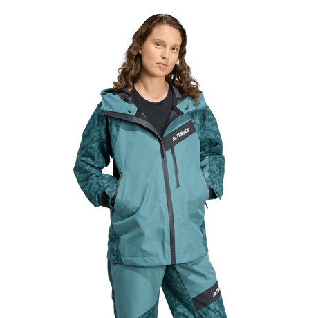 ADIDAS - TERREX Techrock Hybrid PRIMEKNIT CLIMAPROOF+ Jacket - Donna - image 12