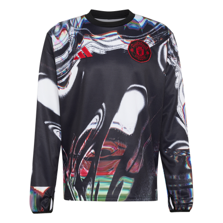 ADIDAS - Manchester United 25/26 Pre Match Warm Top - Uomo - Black - image 1