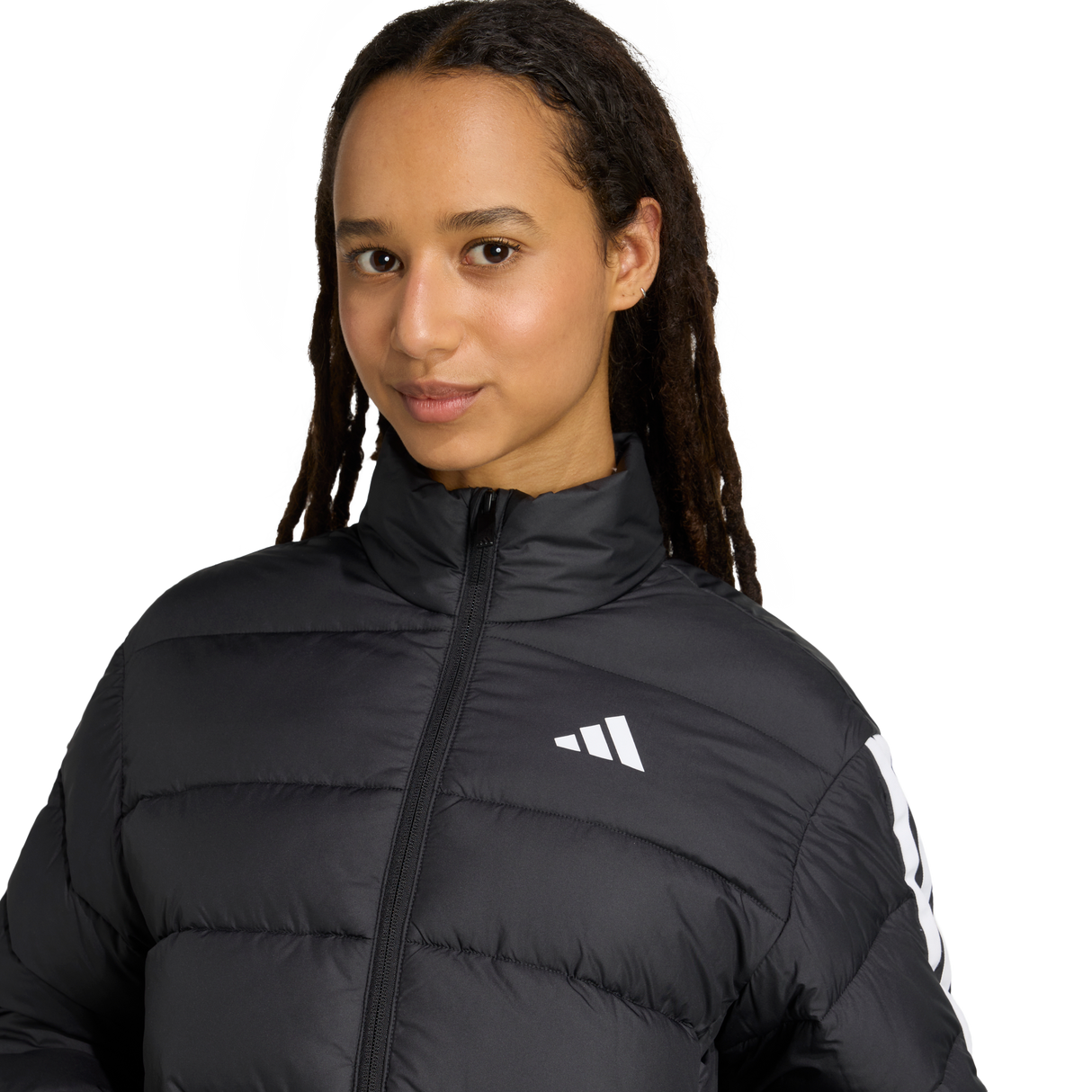 ADIDAS - Essentials CLIMAWARM 3 Stripes Synthetic Down Jackets - Donna - Black - image 5