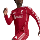 ADIDAS - Liverpool Fc 25/26 Home Authentic Jersey Longsleeve - Uomo - Black - image 8