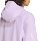 ADIDAS - TERREX Multi 2 Layer CLIMAPROOF Rain Jacket - Donna - Purple - image 6