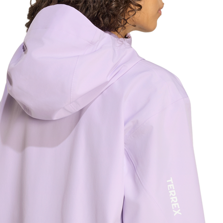 ADIDAS - TERREX Multi 2 Layer CLIMAPROOF Rain Jacket - Donna - Purple - image 6