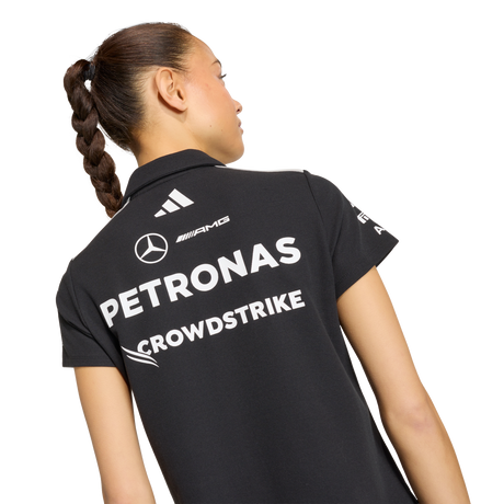 ADIDAS - Mercedes - Amg Petronas Formula 1 Team Engineers Polo Regular - Donna - Black - image 7