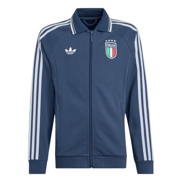 ADIDAS - Italy Away Anthem Jacket Kids - Blue - image 1