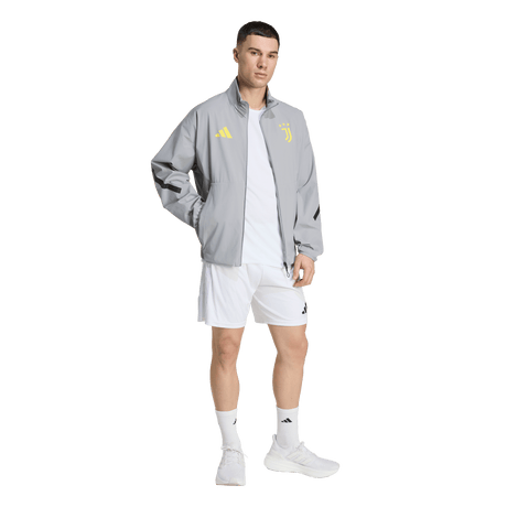 ADIDAS - Juventus Fc Z.N.E. Anthem Jacket - Uomo - Grey - image 4