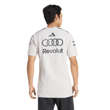 ADIDAS - Audi Revolut Formula One Team 2026 Engineers & Marketing Polo Short Sleeve - Uomo - Grey - image 3