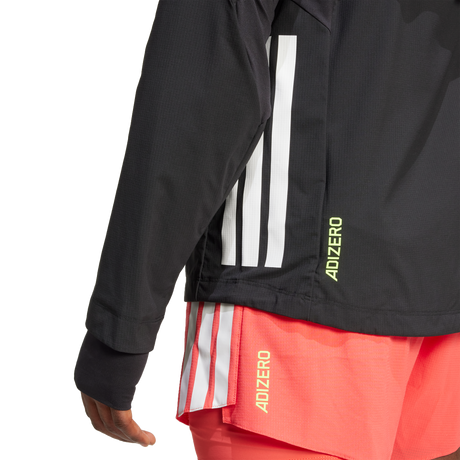 ADIDAS - Giacca Da Running Adizero - Uomo - Black - image 5