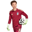 ADIDAS - Italia 26 Maglia Home Goalkeeper Long Sleeve - Uomo - Burgundy - image 8