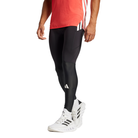 ADIDAS - Leggings Lunghi Da Running Adizero - Uomo - Black - image 2