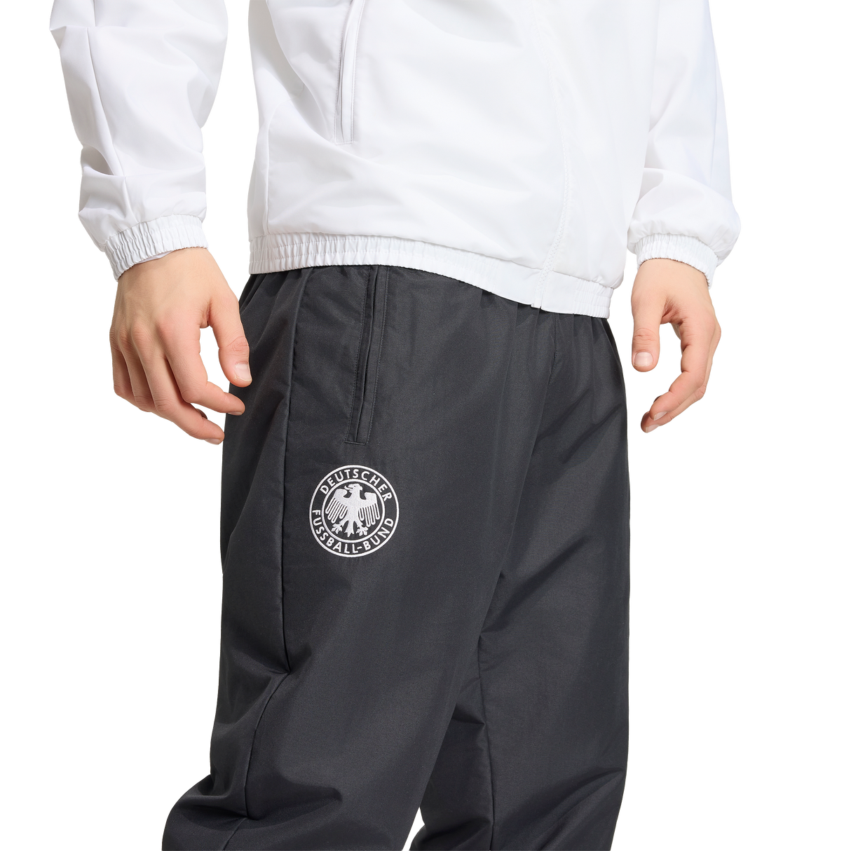 ADIDAS - Germany Track Pants 1994 - Uomo - Black - image 5