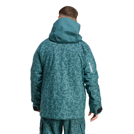 ADIDAS - TERREX Techrock Hybrid PRIMEKNIT CLIMAPROOF+ Jacket - Uomo - image 11