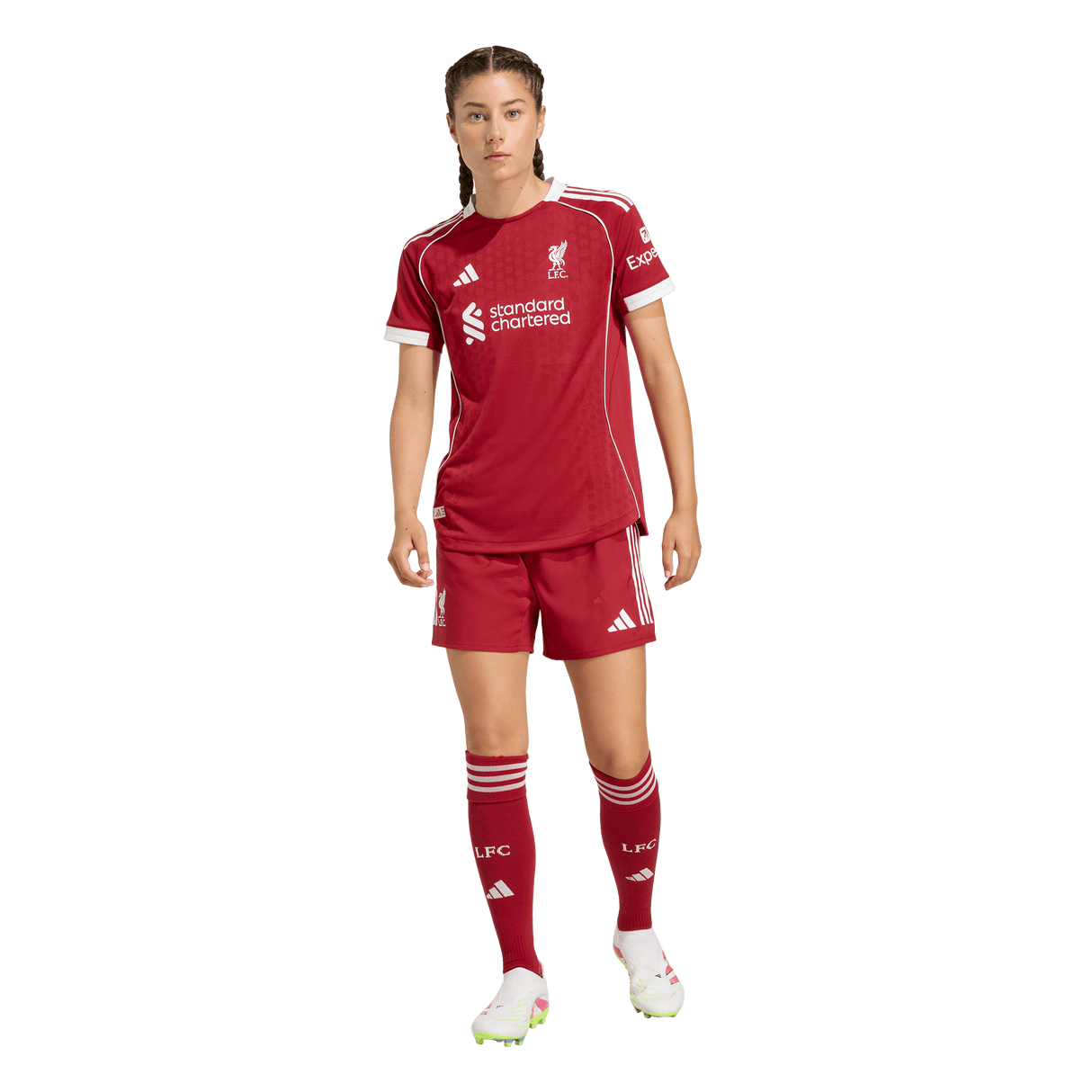 ADIDAS - Liverpool Fc 25/26 Home Authentic Jersey - Donna - Black - image 6