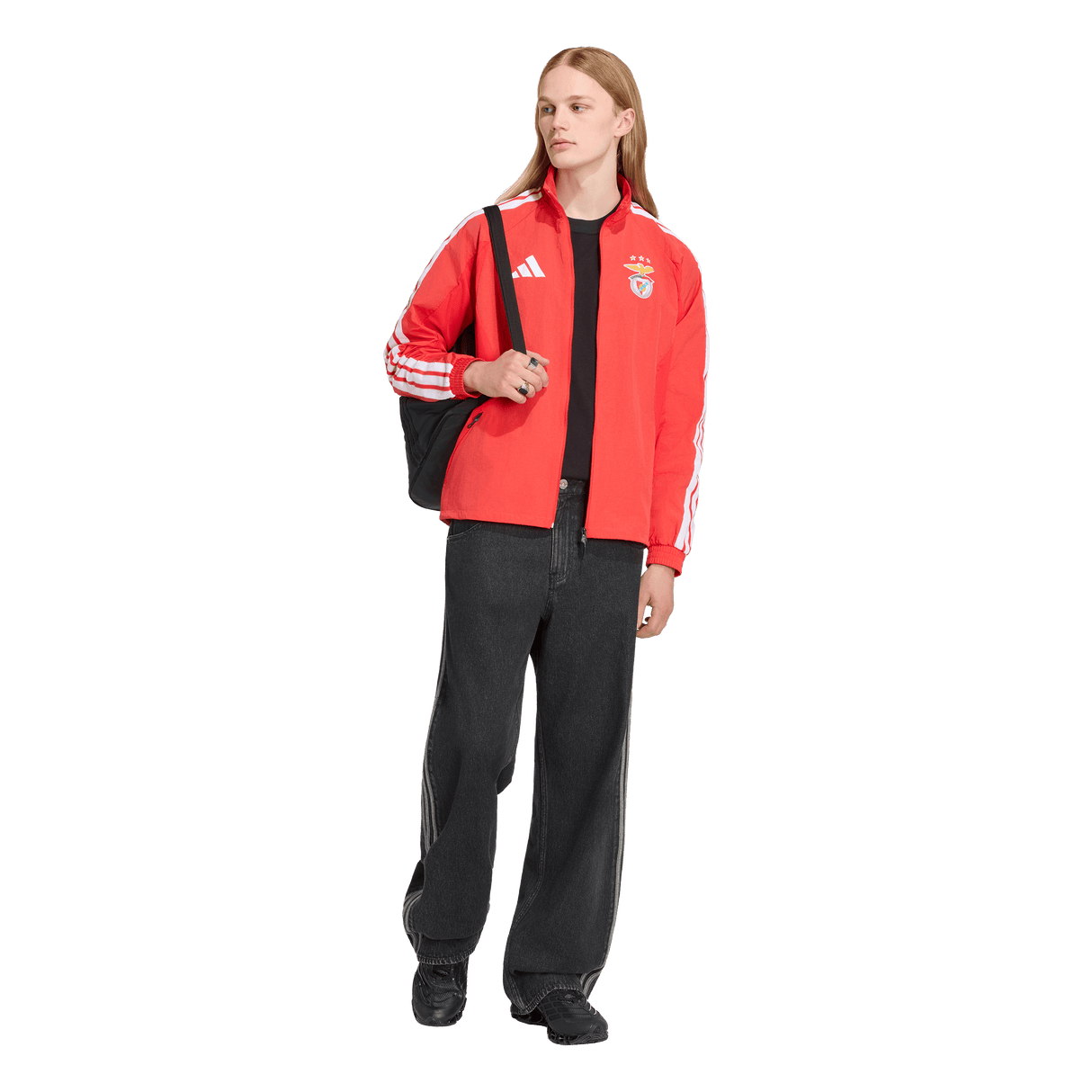 ADIDAS - Sl Benfica Home Anthem Jacket - Uomo - Black - image 5
