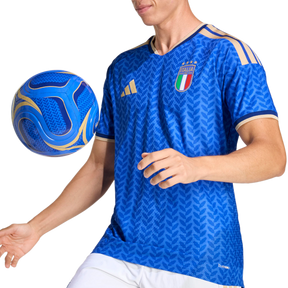ADIDAS - Italia 26 Maglia Home Authentic - Uomo - Blue - image 7