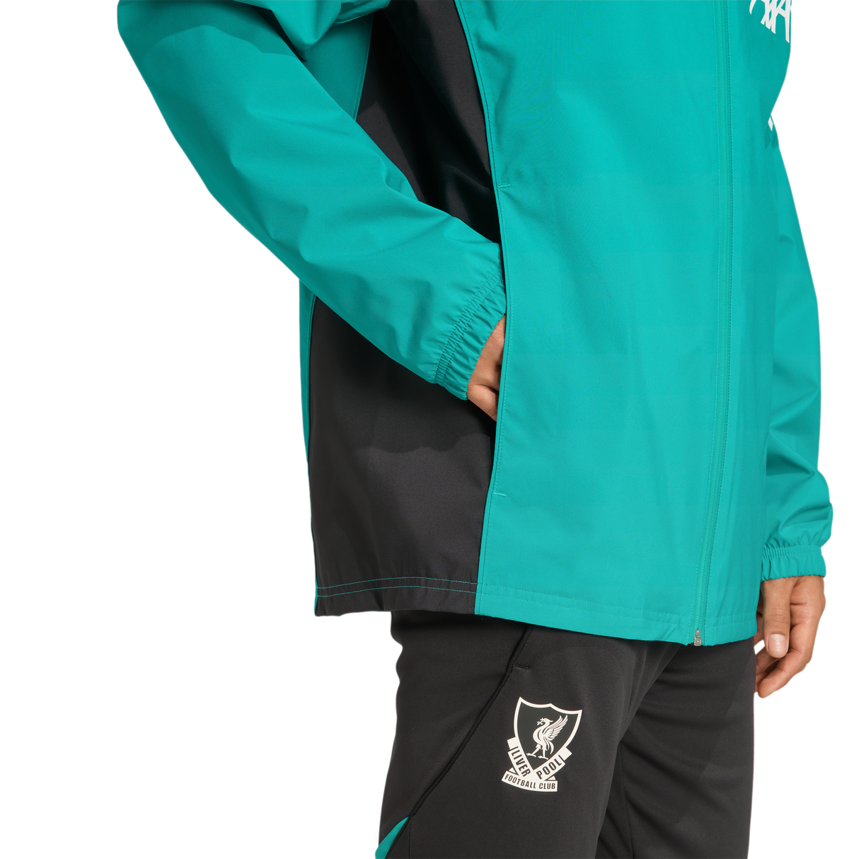 ADIDAS - Liverpool Fc 25/26 European Rain Jacket - Uomo - Black - image 6