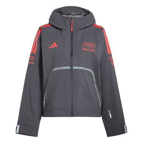 ADIDAS - Audi Revolut Formula One Team 2026 Mechanics Rain Jacket - Donna - Black - image 1