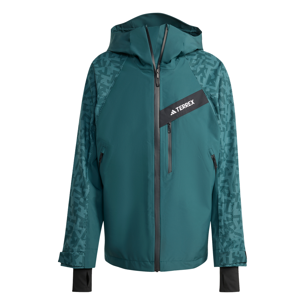 ADIDAS - TERREX Techrock Hybrid PRIMEKNIT CLIMAPROOF+ Jacket - Uomo - image 9