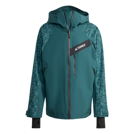 ADIDAS - TERREX Techrock Hybrid PRIMEKNIT CLIMAPROOF+ Jacket - Uomo - image 9