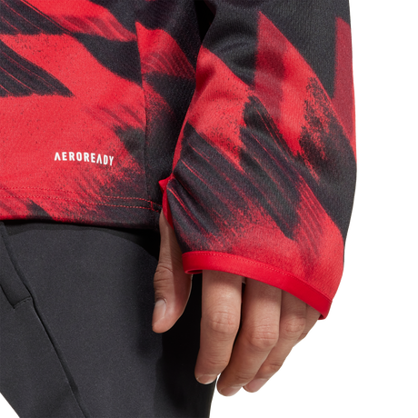 ADIDAS - Top Pre-Match Warm Manchester United Fc 25/26 - Uomo - Red - image 6